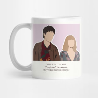 The End of the F ing World James and Alyssa Quote Mug